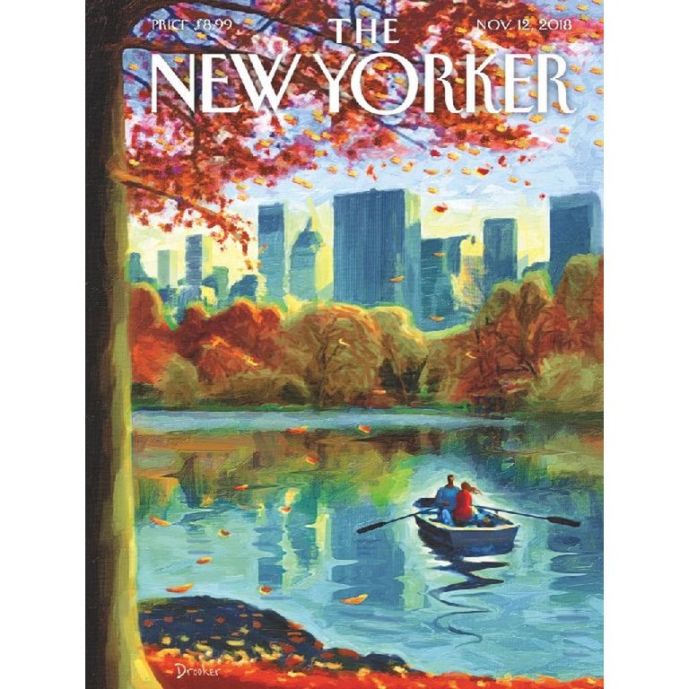 New York Puzzle Company Central Park Row - 500 pièces