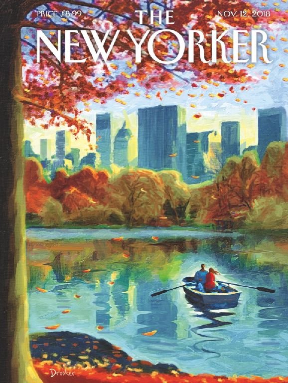 New York Puzzle Company Central Park Row - 500 pièces