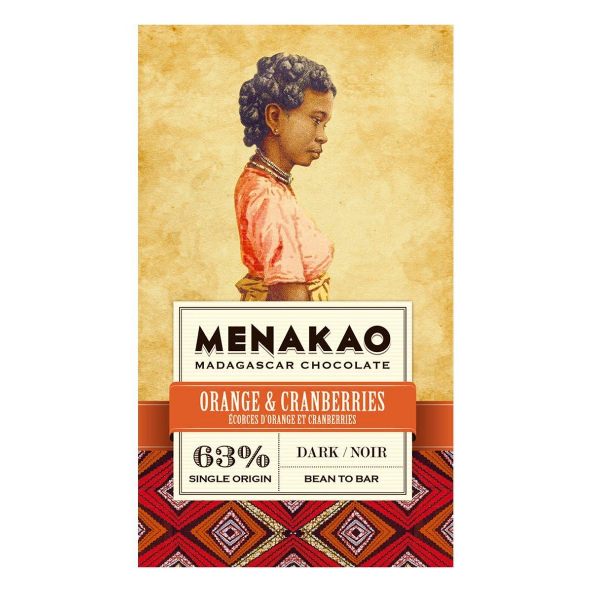 Orange and Cranberries (63% dark)