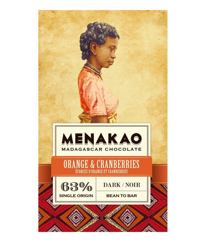 Orange and Cranberries (63% dark)
