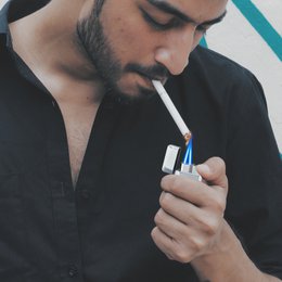 Briquet jet flame Sydney Silver Match