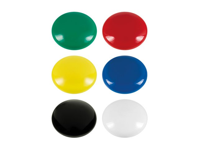 Magneteet Westcott passendes Paket am 6. Platz. Ø 25mm x 11,8mm, 300g Kappe: 4-6 Vel 80gr. Papier