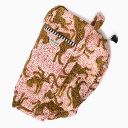 Handgemachte Baumwolltasche "H.LEOPARD"