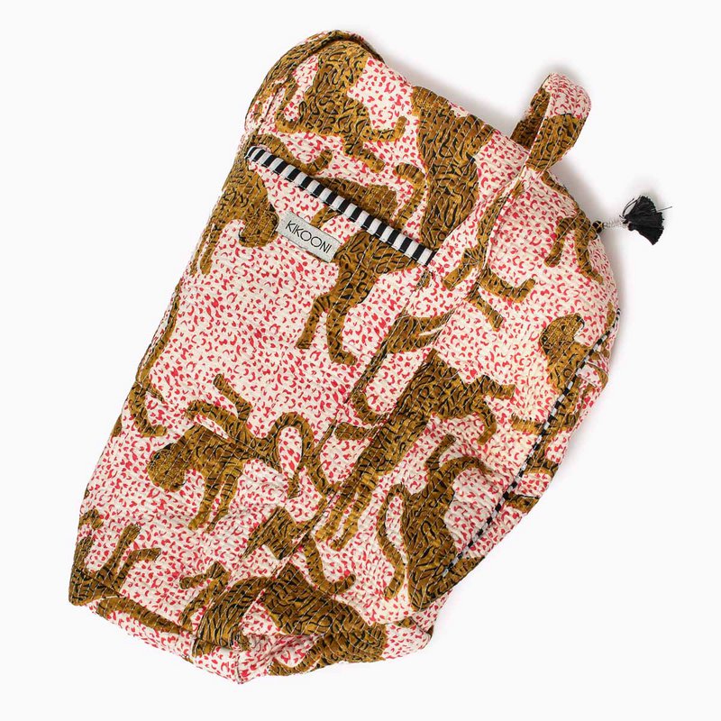 Handgemachte Baumwolltasche "H.LEOPARD"