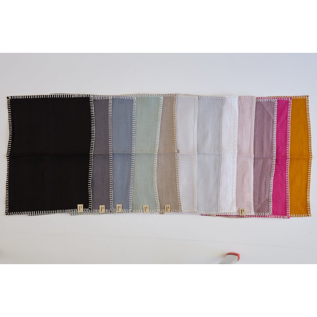 Placemat linen with stitch - Nature - 31cm x 45cm