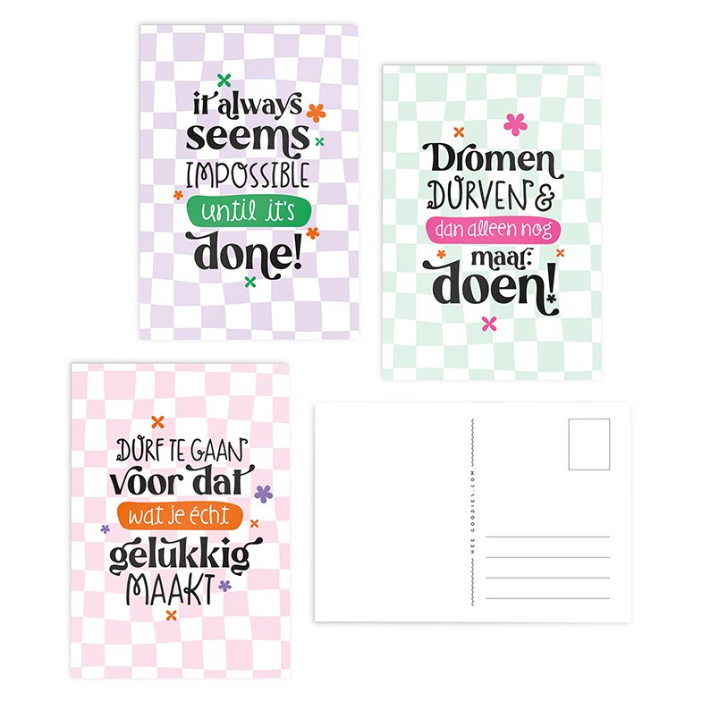 Cartes de vœux New Job Success // Set 3 Pièces
