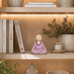 Baby Buddha SB2 Statuette - Zen and Feng Shui Decoration - To Create a Relaxing Atmosphere - Lucky Gift Idea