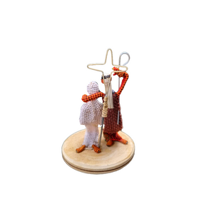 NATIVITY SCENE JESUS, MARY AND JOSEPH