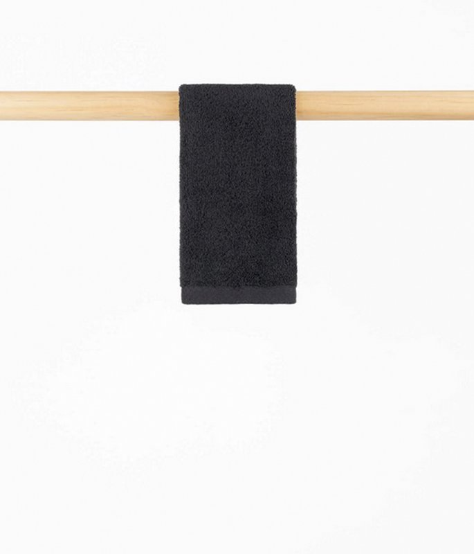 Bath towel Luxus Black