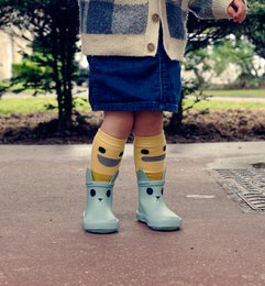 KERRAN Kinder-Regenstiefel Platin
