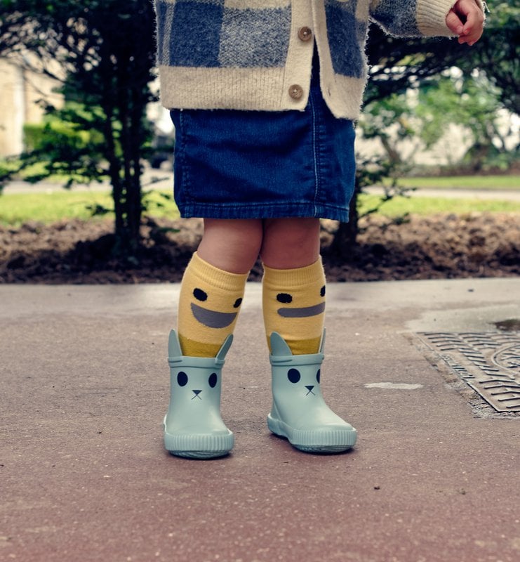 KERRAN Kinder-Regenstiefel Platin