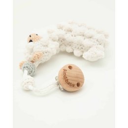 Crochet play arch pendant llama LUKE (organic)