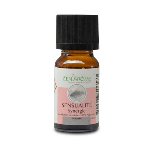Synergy of essential oils - Sensuality - 10 ml - Use for Diffusion - Packaged in France