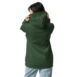 Lipstickjungle unisex økologisk raglan hættetrøje