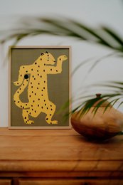 Gaspard das Gepard-Plakat