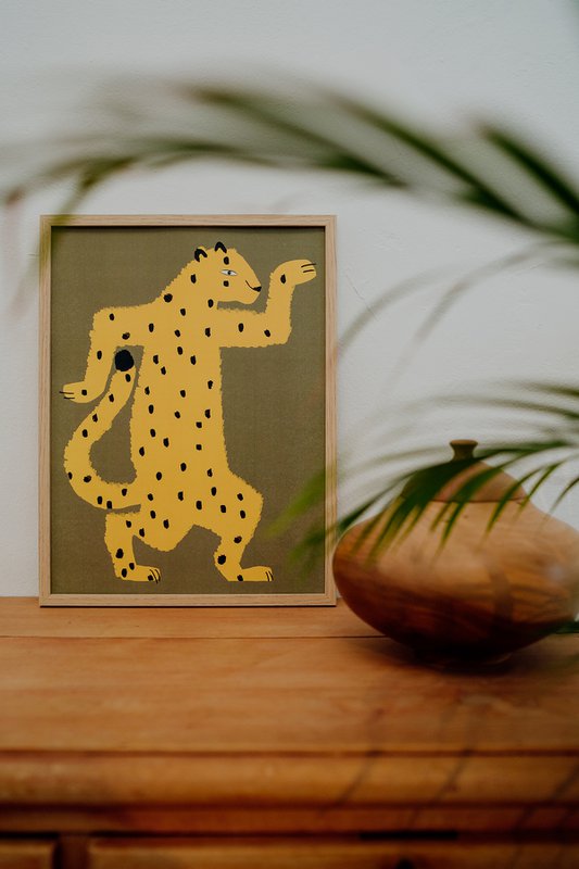 Gaspard das Gepard-Plakat
