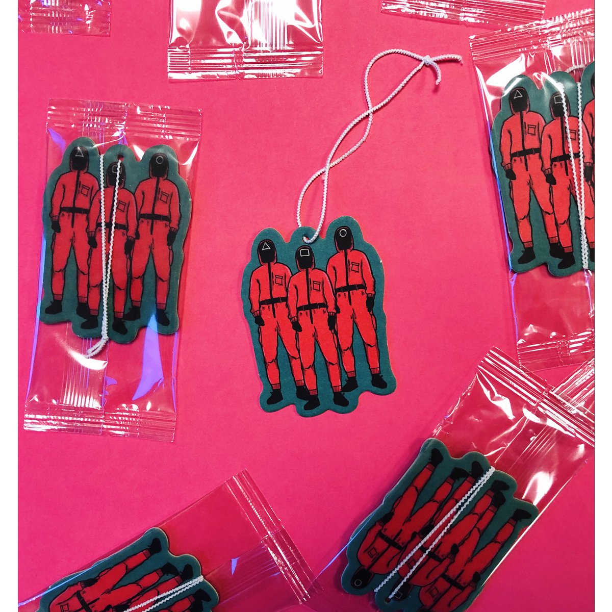 Squid Guards Air Freshener