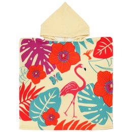 Poncho da spiaggia per bambini in microfibra Lindy