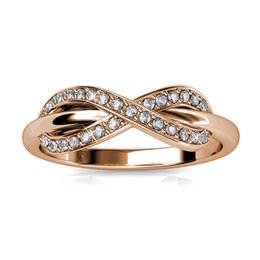 Trist Ring - Rose Gold and Crystal