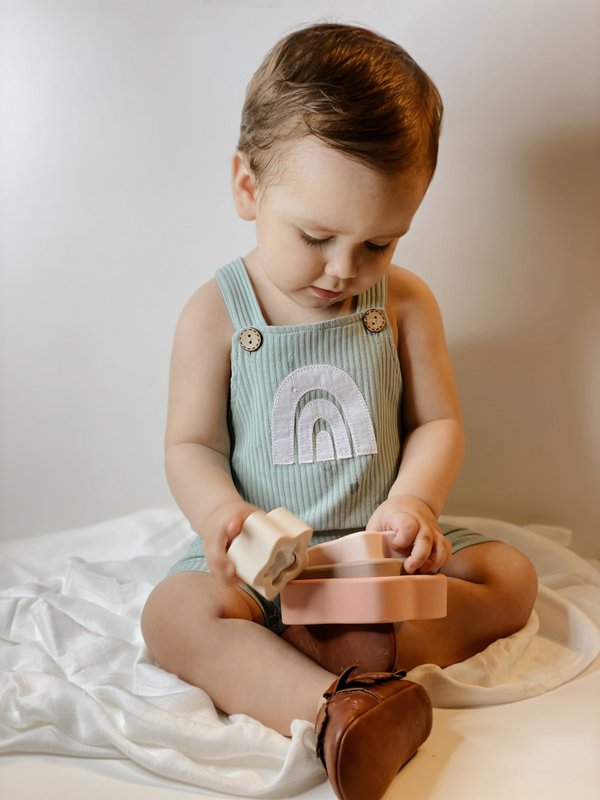 Ensemble empilable en silicone organique Nenina & Co