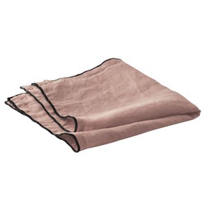 NAPKIN 41X41CM WASHED LINEN ROSE NUDE