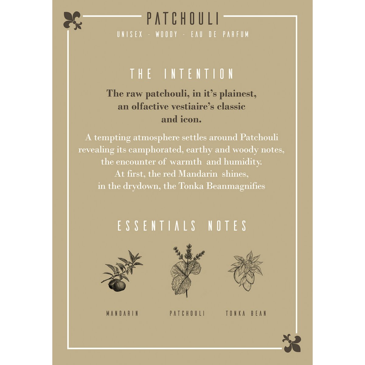 Patchouli Eau de Parfum 100ml