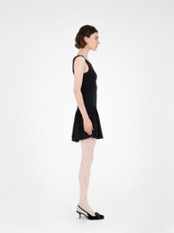 Authentic Shiny Black Mini Dress