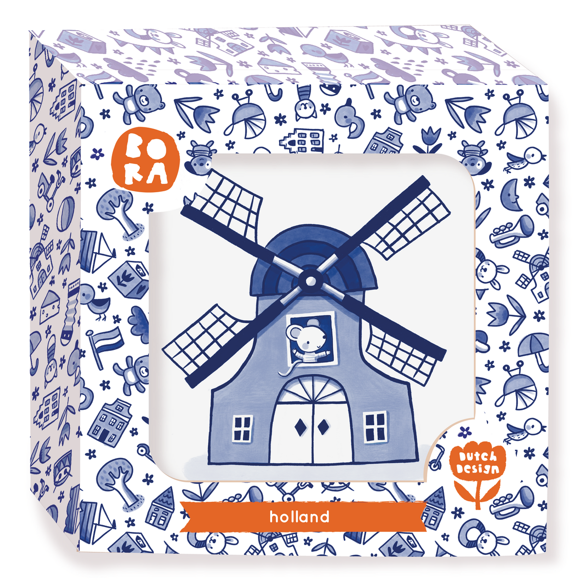 Holland - Babybuch aus Stoff - Design von BORA
