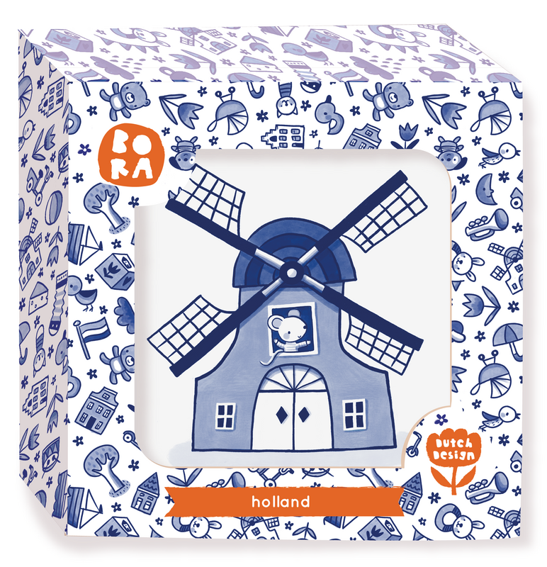 Holland - stof babybog - design af BORA