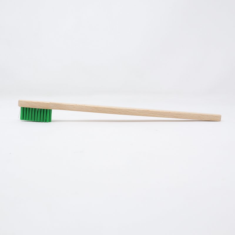 Beech wood adult toothbrush