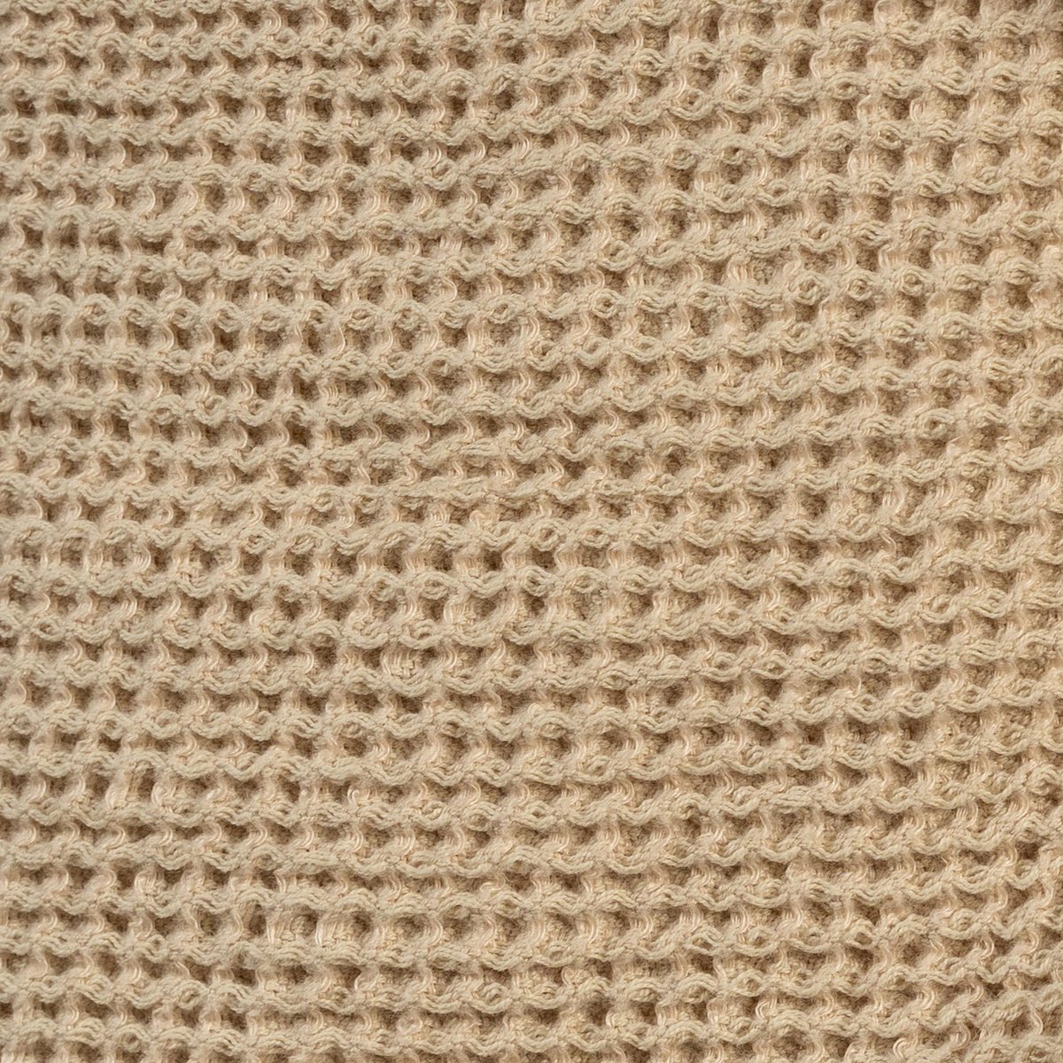 Waffle Poncho with Hoodie