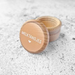 Storage box Milktandjes Peach