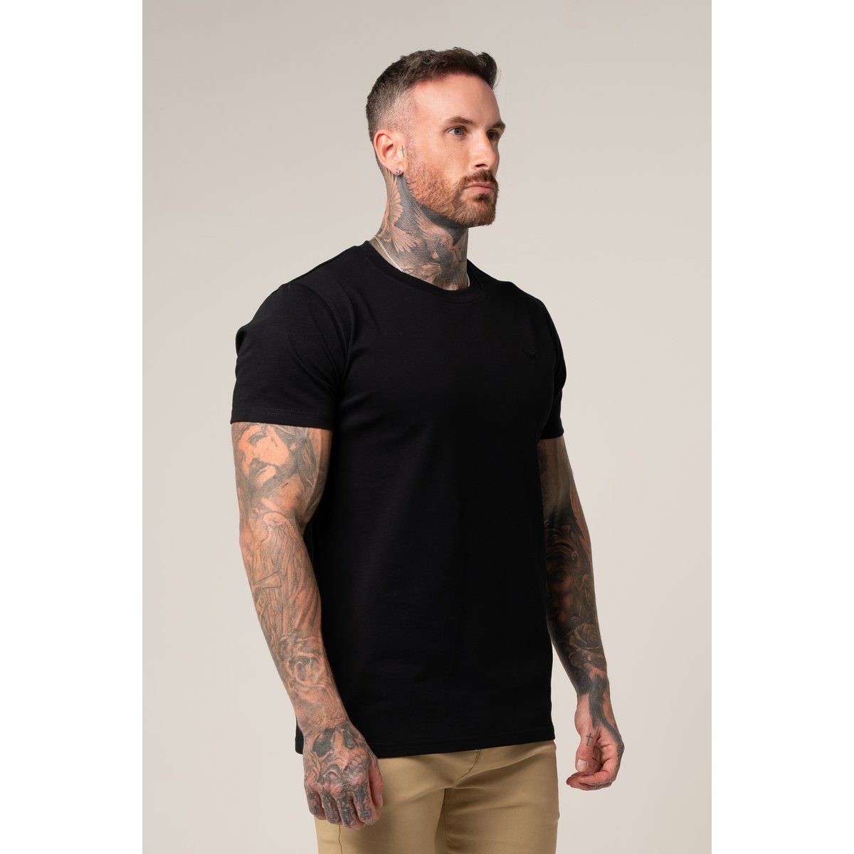 T-shirt i bomuld til hverdag