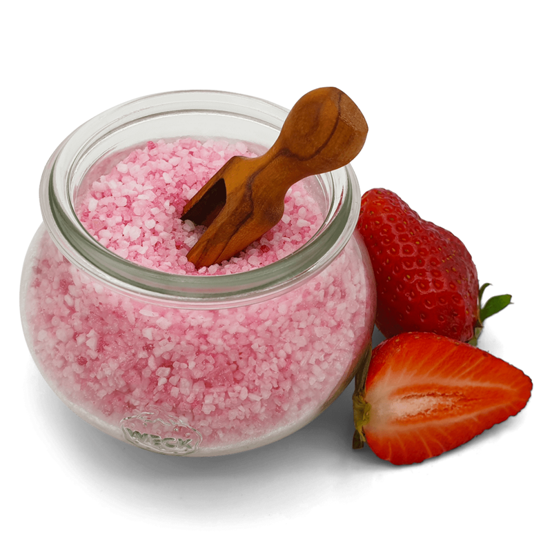 BATH SALTS STRAWBERRY CHAMPAGNE