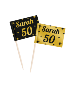 Edle Party-Cocktail-Picks – Sarah 50