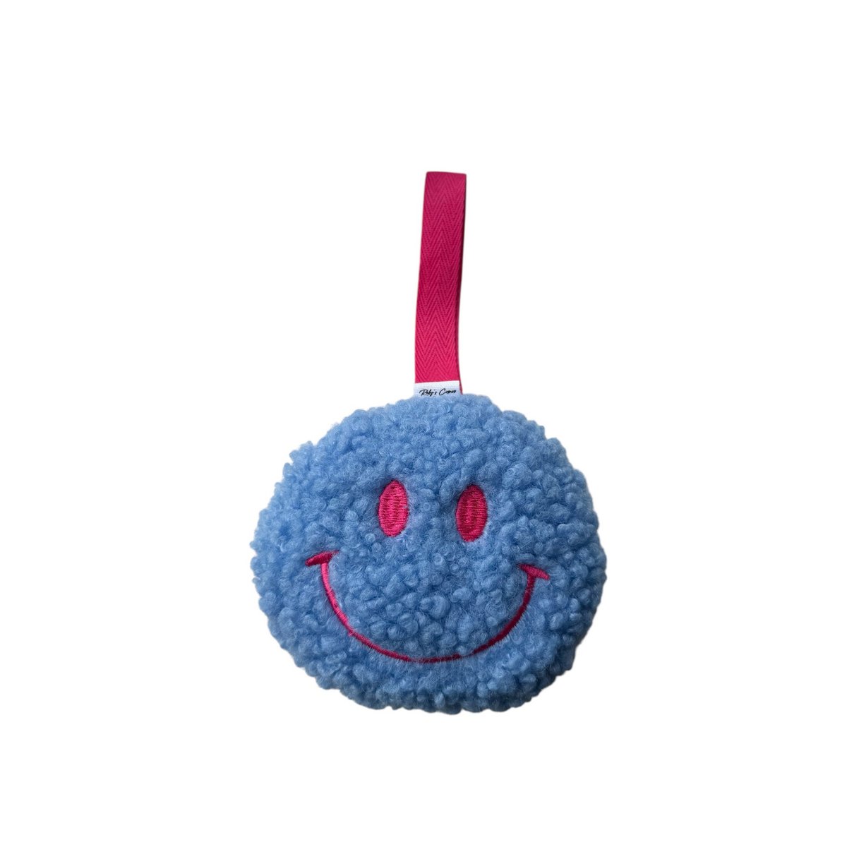 Smiley-Zubehör für Schnuller - Teddy - Blau