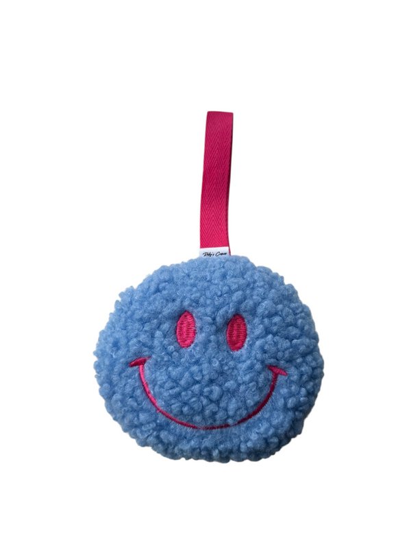 Smiley-Zubehör für Schnuller - Teddy - Blau