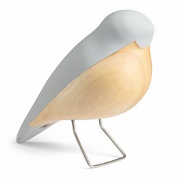 The Nightingale - Wooden Bird Animal Figure - Danish Design
