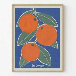 “Oranges” Art Print