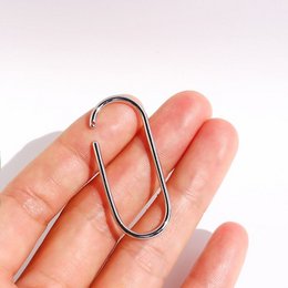 Polsino auricolare minimalista a forma di U: pezzo unico