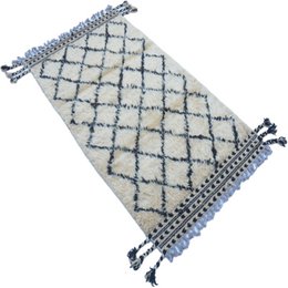 Berber Clay Ash Fluffy HandKnotted Soft Rug