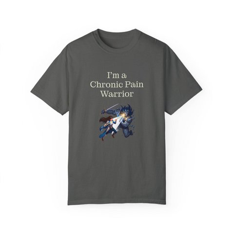 Australien - chronischer Schmerzkrieger Unisex -Kleidungsstätte T -Shirt - Stärkung unterstützender Bekleidung