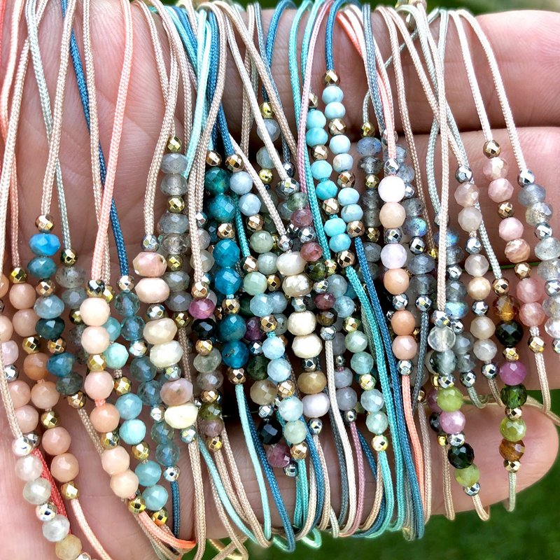 Gemstone bracelet