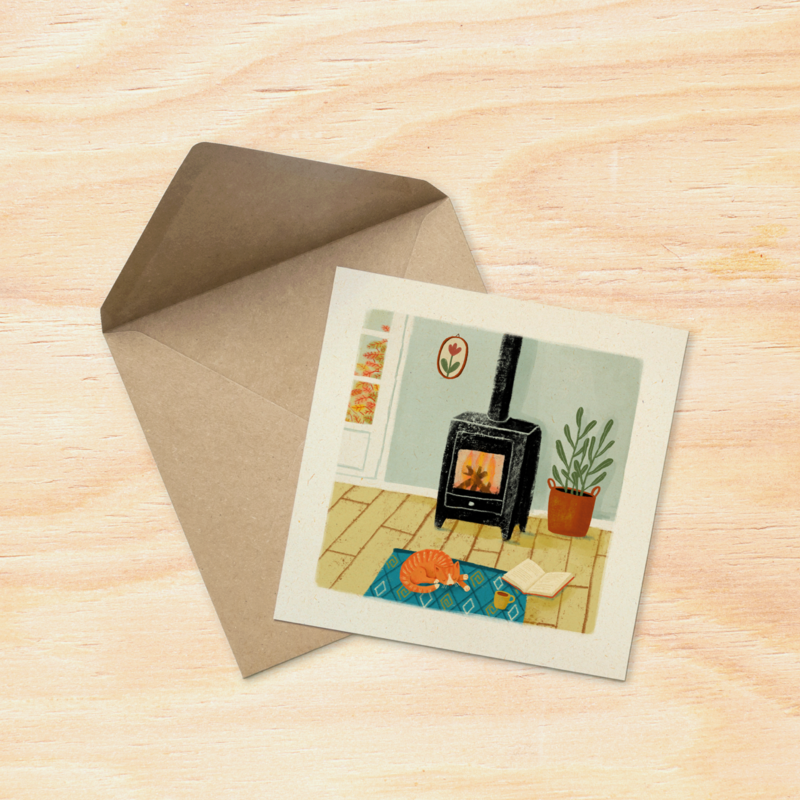 Greeting card | Fall afternoon