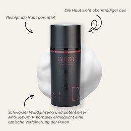 Gesichtsreinigungsschaum mit Ginseng