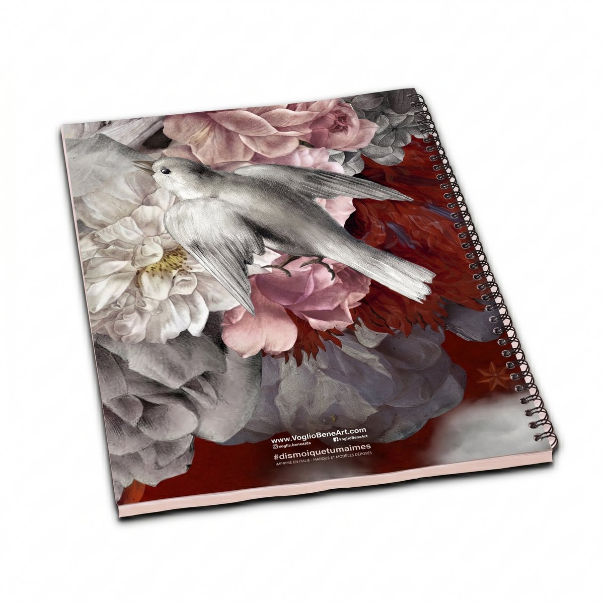 CAHIER A4 SPIRALE LA LIBERTE 60 PAGES
