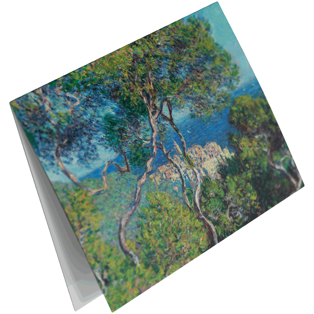 Jeu de cartes de voeux Claude Monet