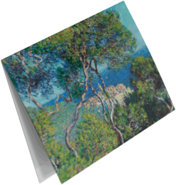 Lykønskningskort sæt Claude Monet