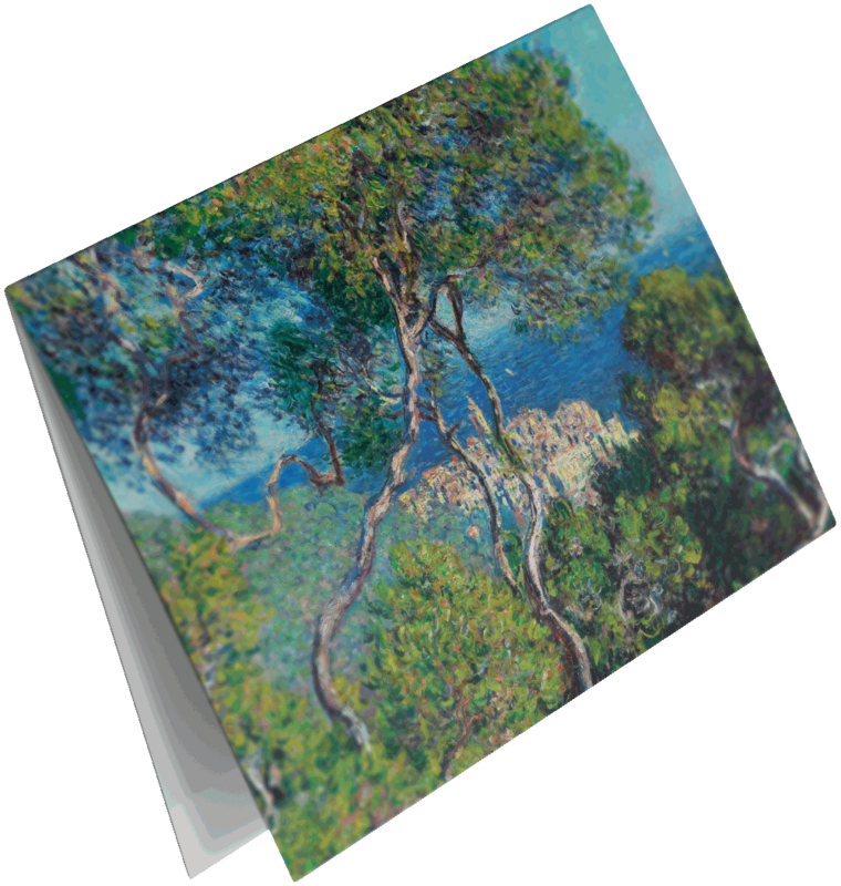 Lykønskningskort sæt Claude Monet