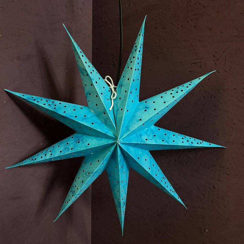 Paper star Zen mini turquoise